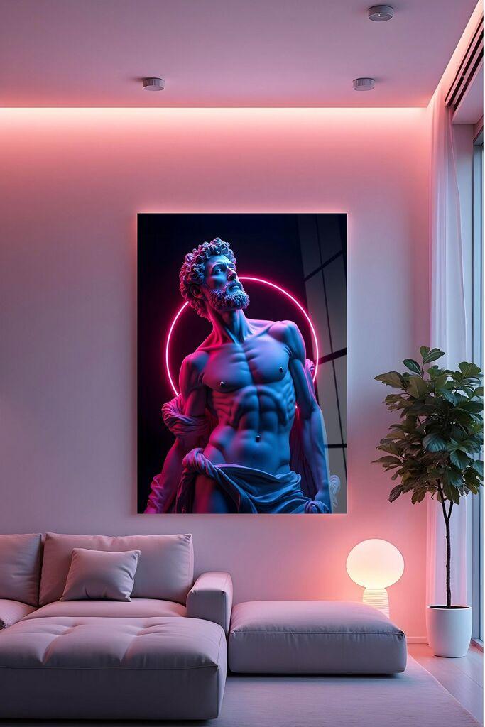 Wallity Slika Hhlneon0017, 70x100 cm