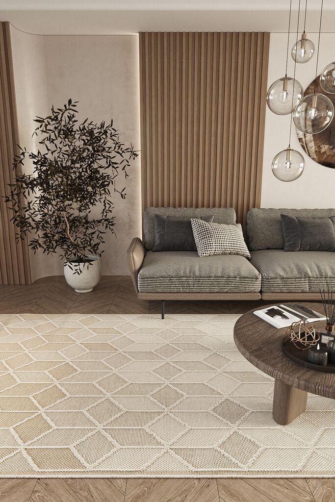Conceptum Hypnose Carpet Elite 03, 130x190 cm, Bež