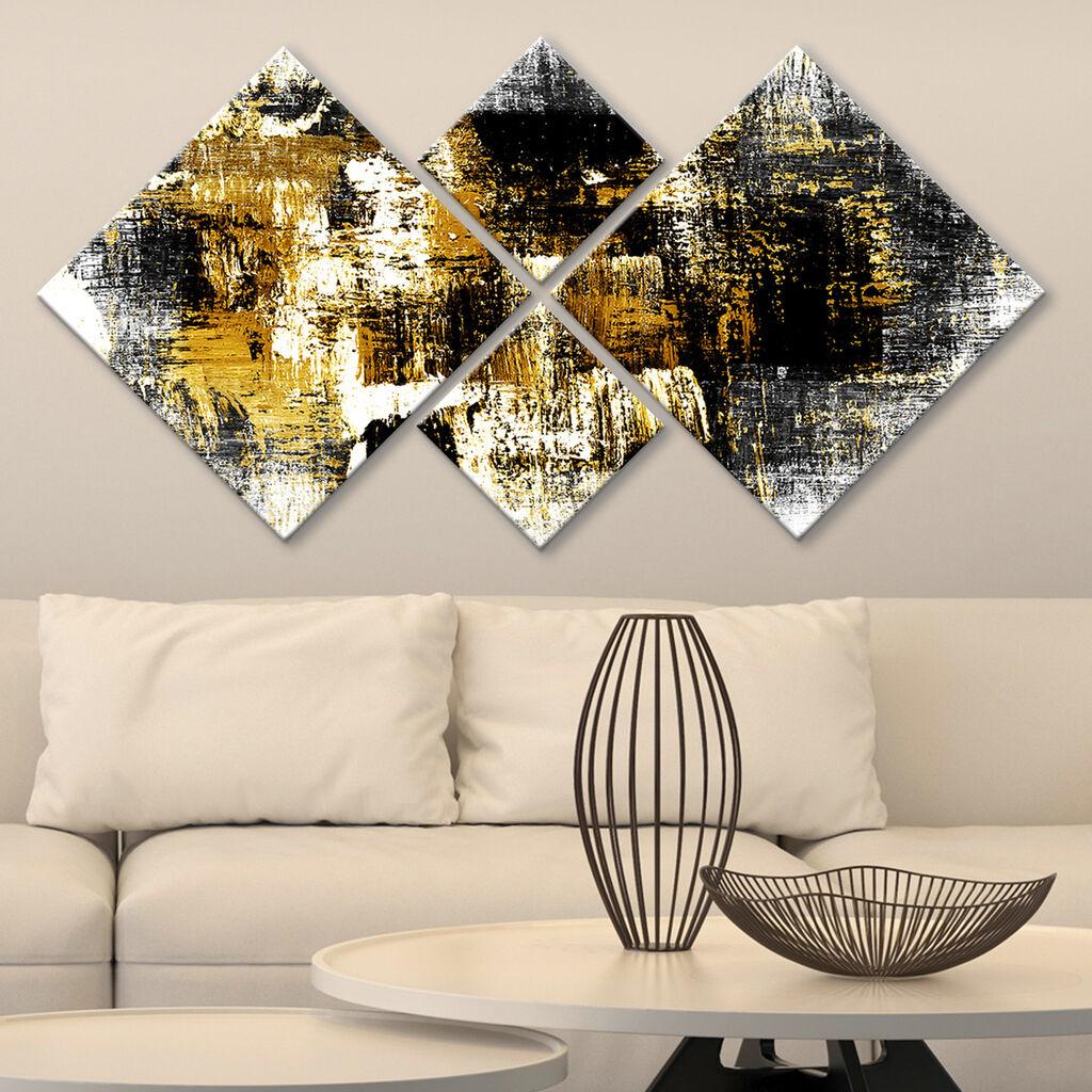 Wallity Slika 4MDF77056099, 60x115 cm, 4 dela