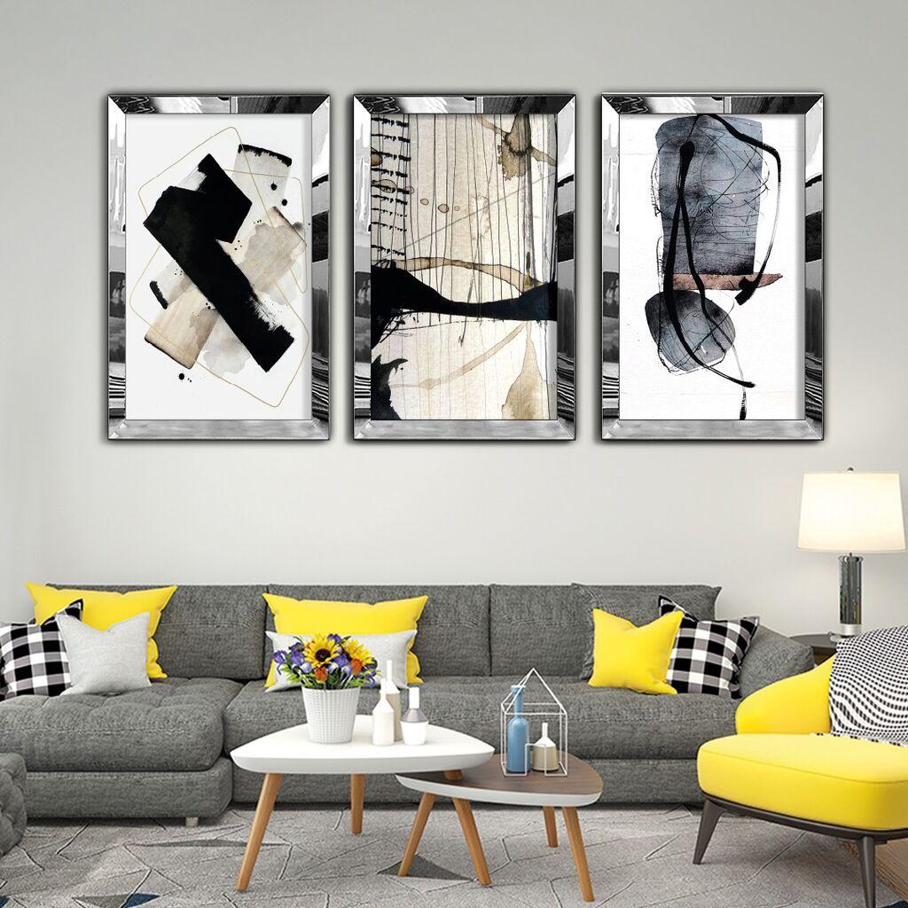 Wallity Dekorativna slika Huhu408, 50x70cm, 3 dela