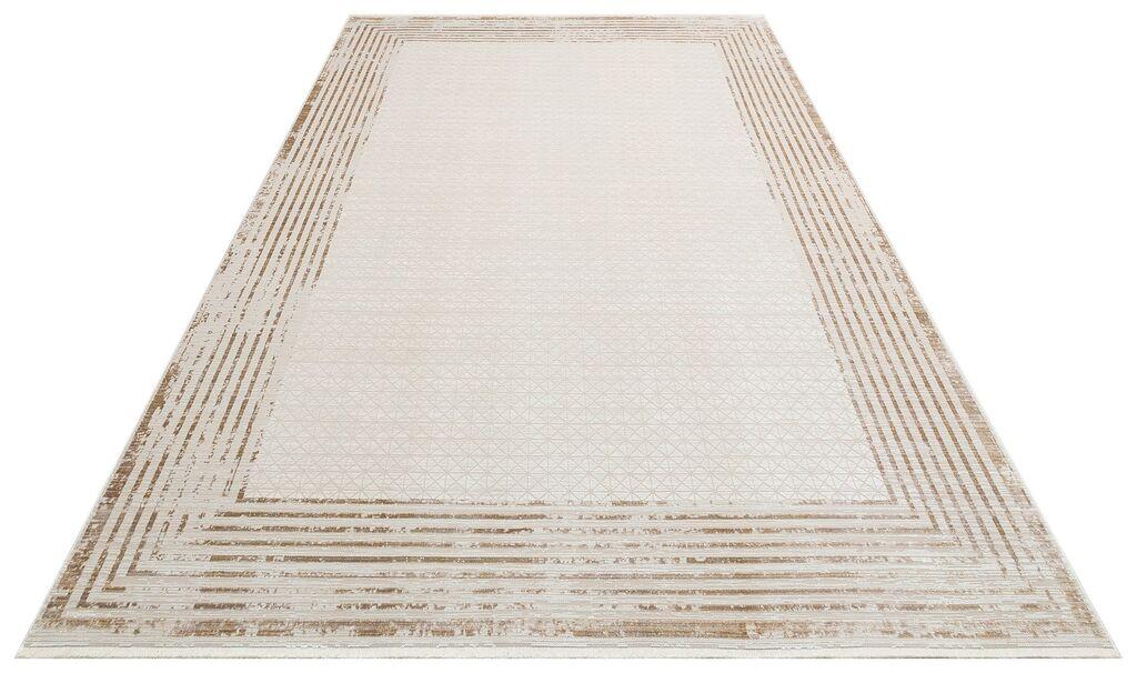 Conceptum Hypnose tepih 100x300cm krem-zlatni