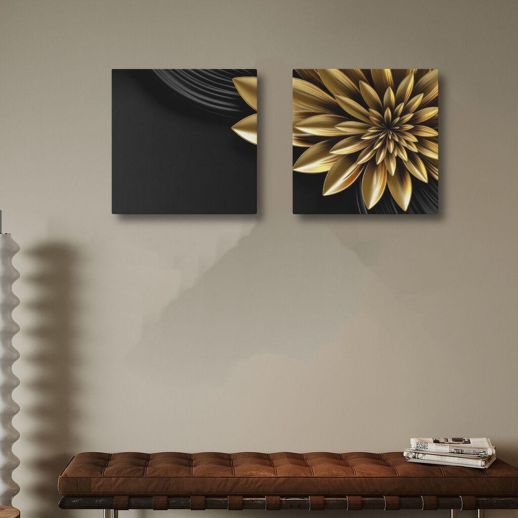 Zidna slika ASR2-CNV25-12, 40x40cm, 2 dijela