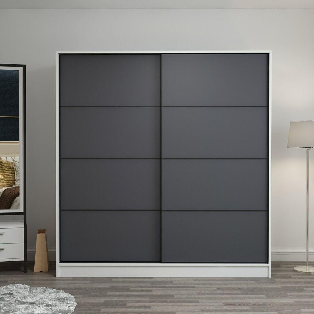 Hanah Home Ormar Kale-3159, 180x190x52 cm, Antracit