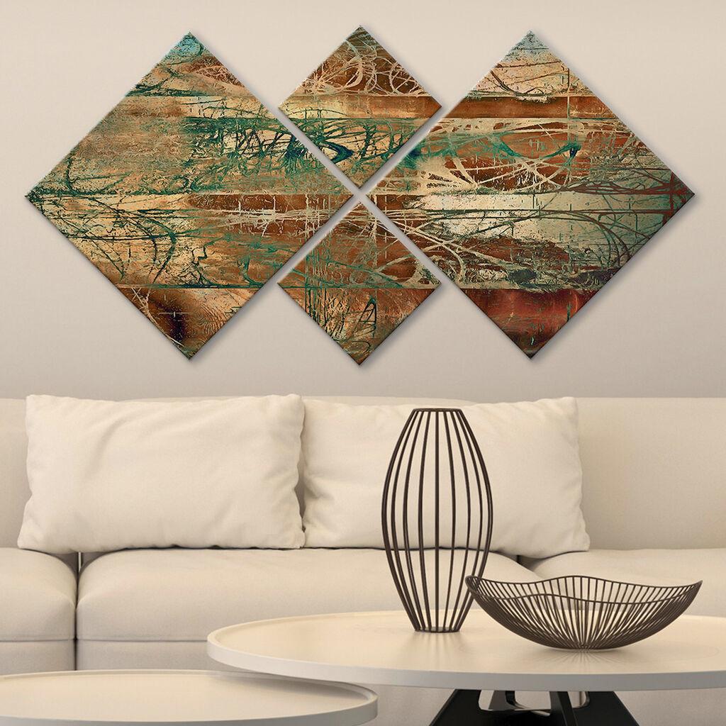 Wallity Slika 4MDF741797314, 60x115 cm, 4 dela