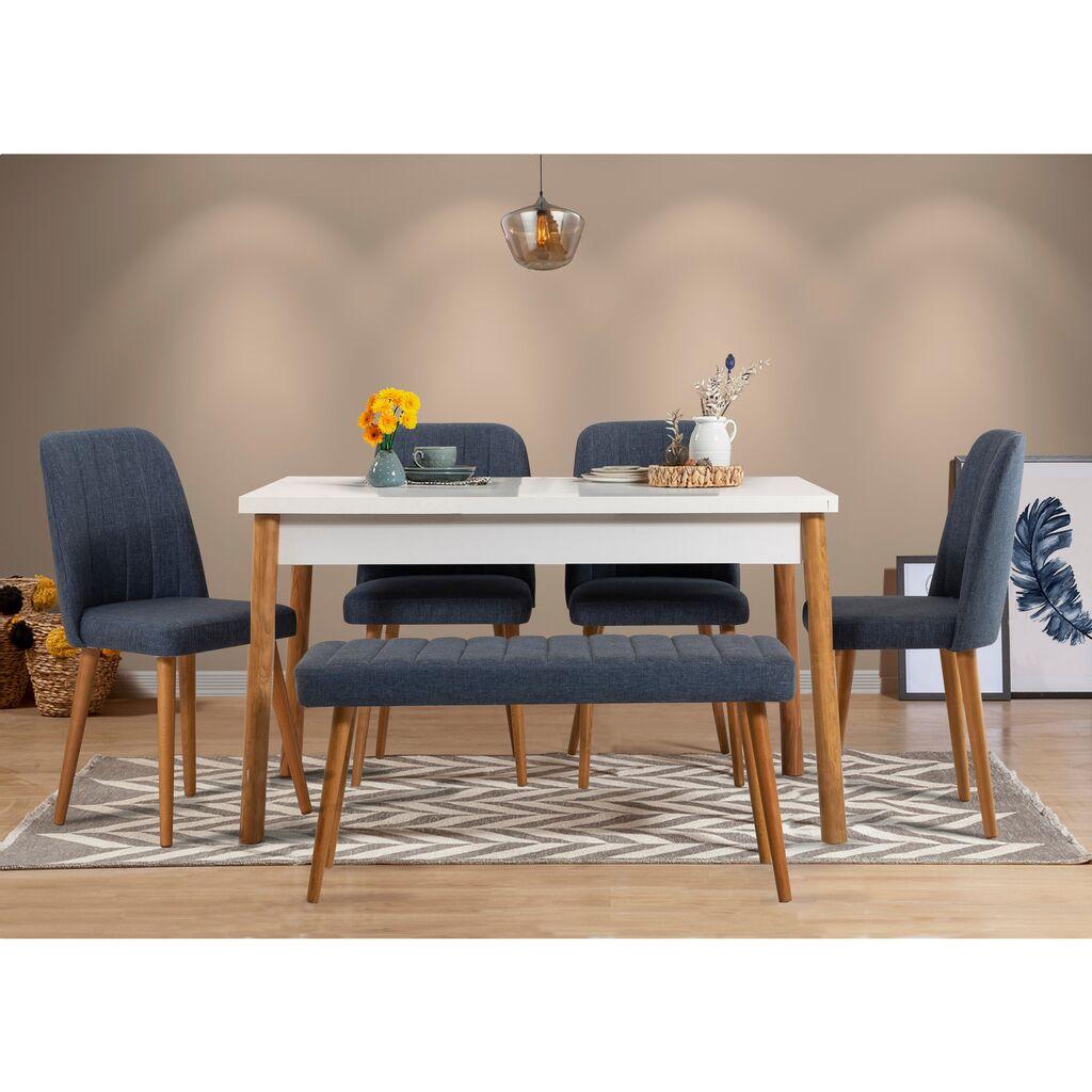 Hanah Home Trpezarijski set Costa 1048-2 AB, 6 dijelova, Teget