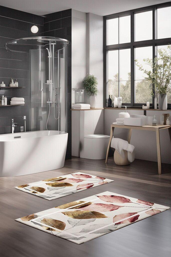 L'essentiel Maison Set prostirki za kupatilo CT-5061, 2 komada, šarene boje