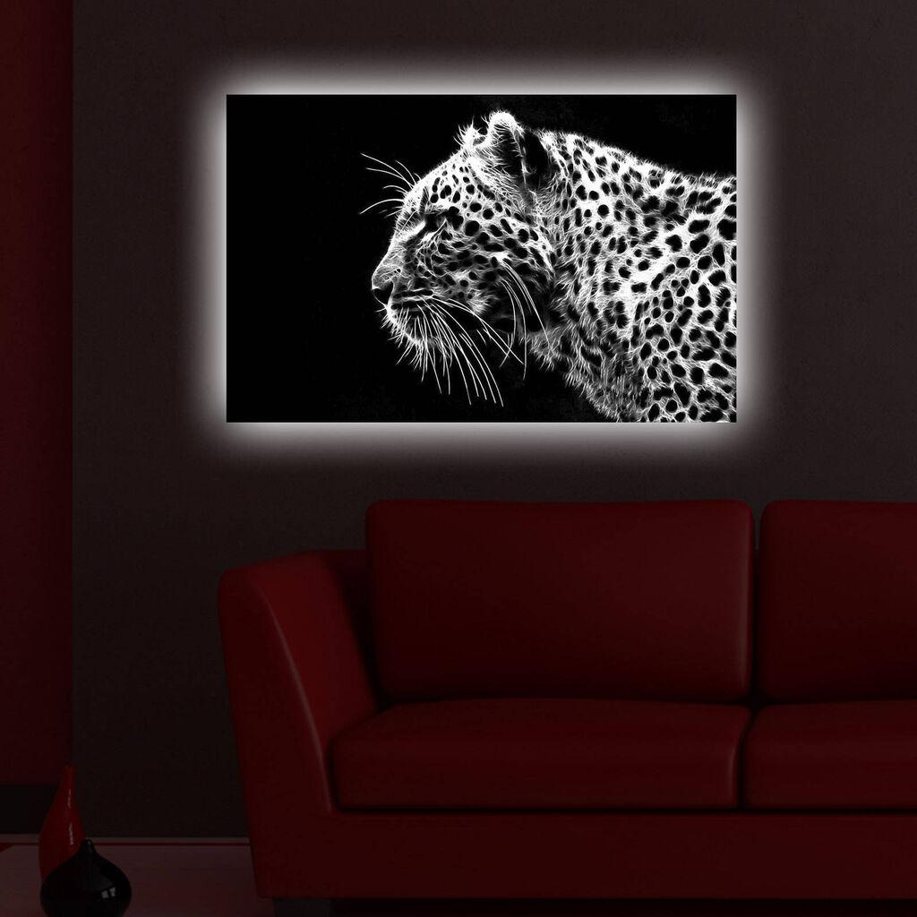 Slika na platnu Wallity sa LED osvetljenjem 45x70cm