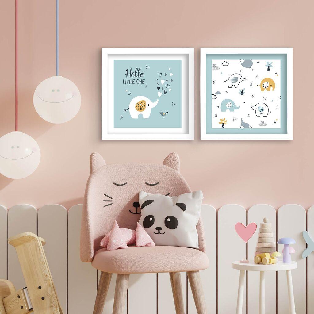 Wallity Slika 2P3333BCT-007, 2 dela, 33 x 68 cm