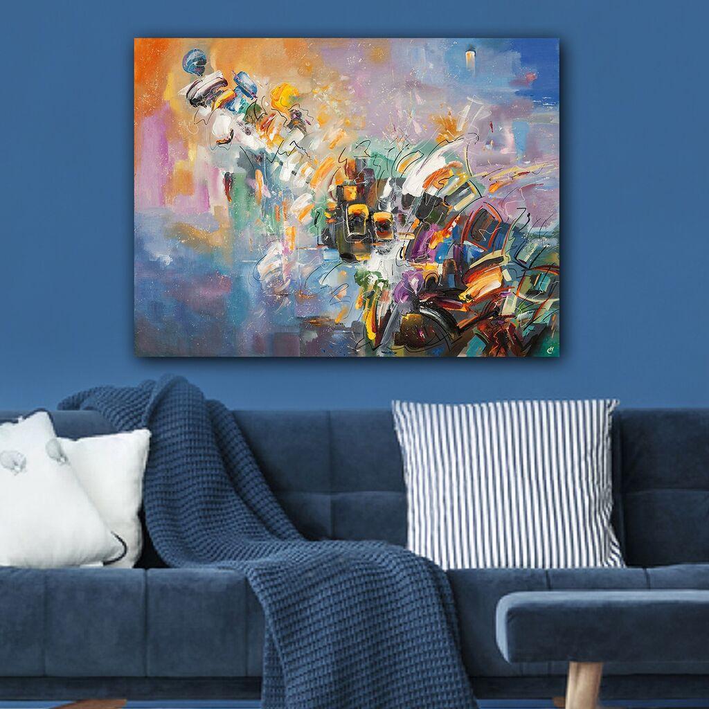 Wallity Slika na platnu 70x100cm