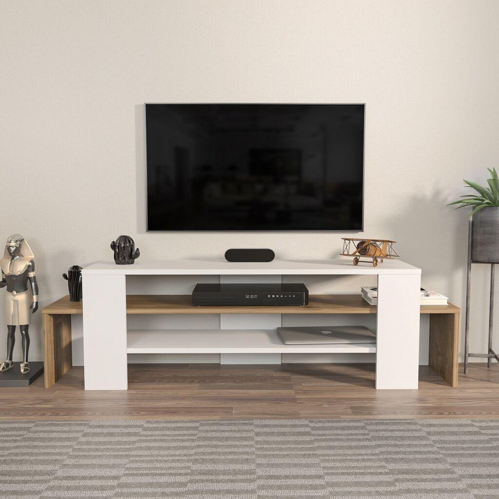 Hanah TV komoda Lenora, 150x45x35 cm, Bijela-Orah