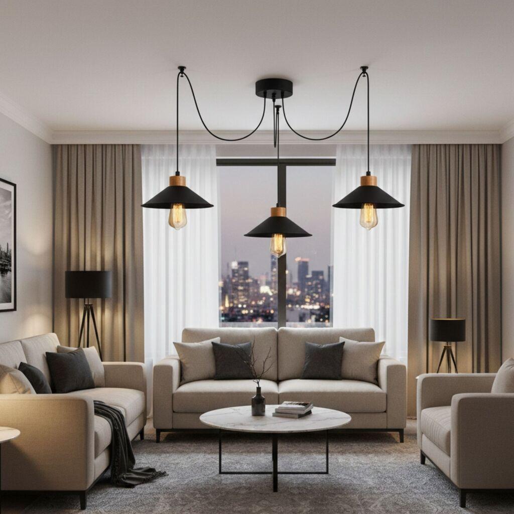 Opviq Manavgat N 546 vješalica, crna