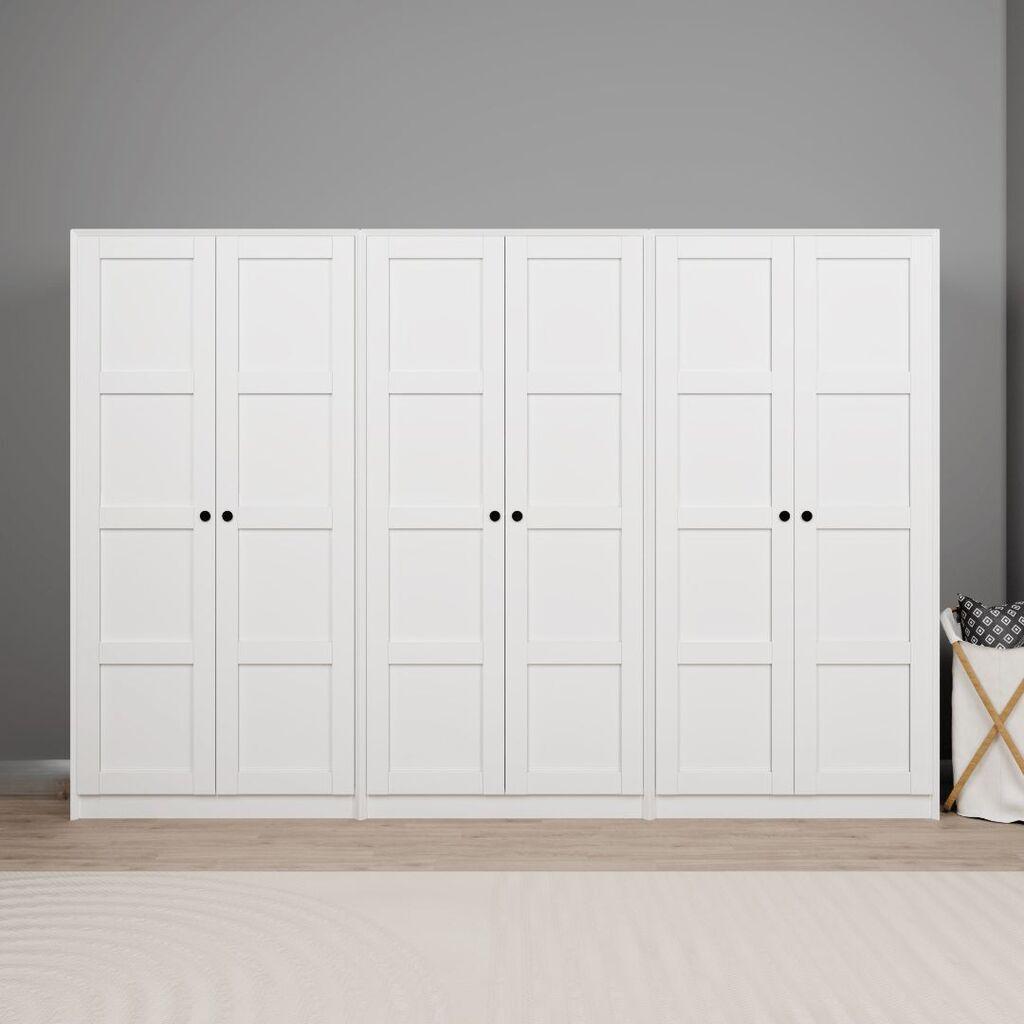Hanah Home Ormar Lucas 1600-88, 280x190x60 cm, Bijeli