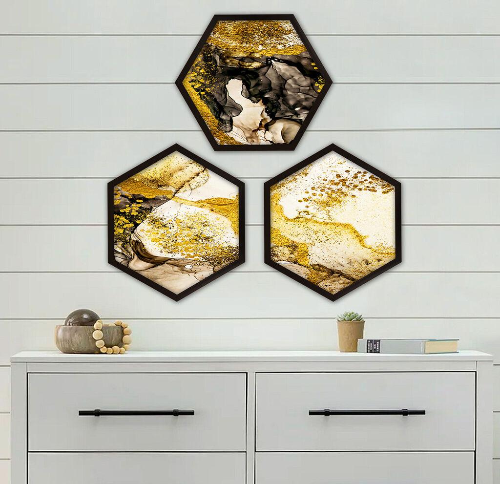 Wallity Uramljena slika 6GEN133422, 35x35 cm, 3 dela