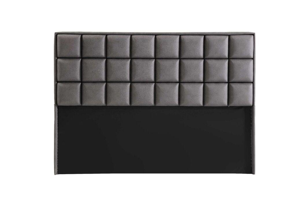 Hanah Home Abella uzglavlje kreveta, 107x132x5 cm, siva