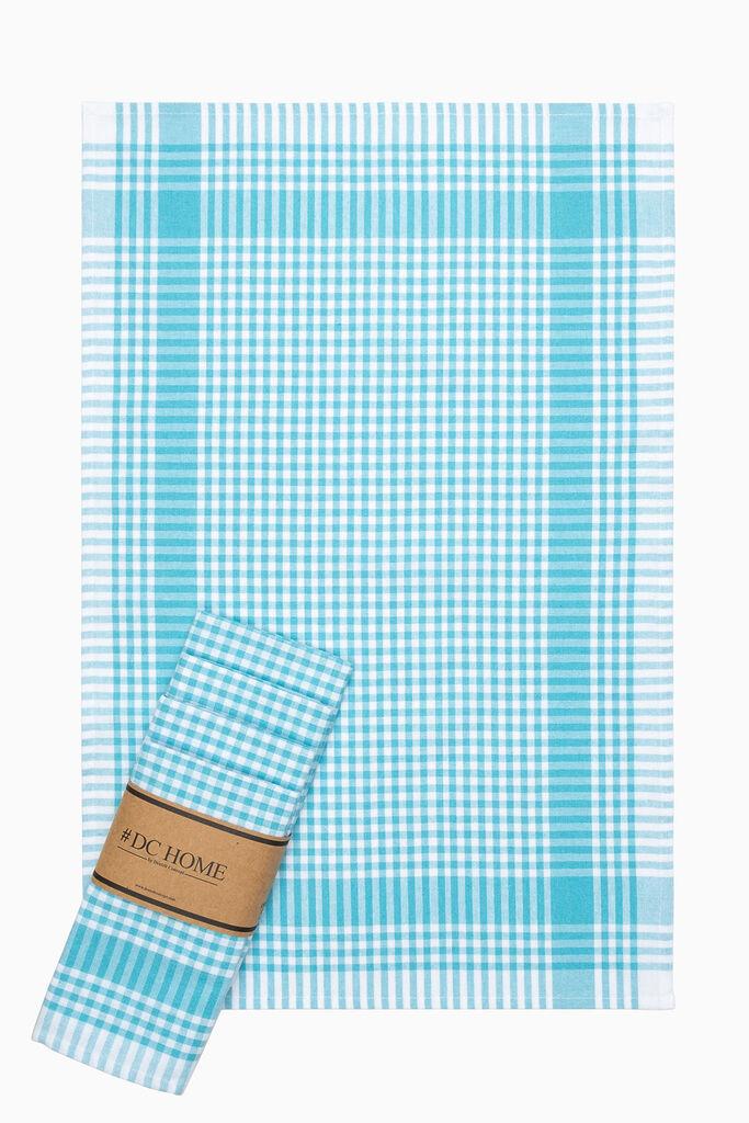 Hermia Set od 5 kuhinjskih krpa tirkizne boje