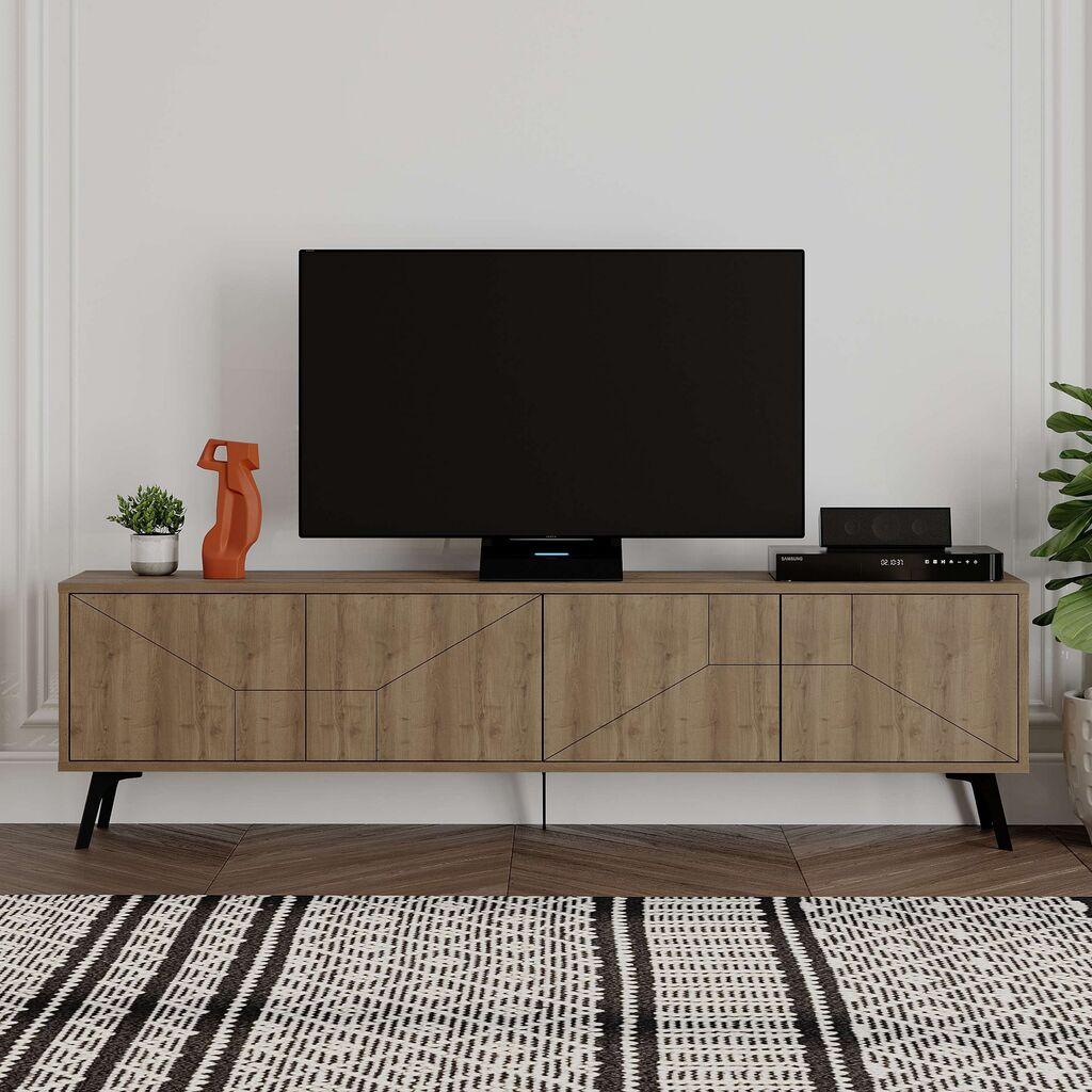 Hanah Home TV ormarić Dune-Hittite, 180x50x29.6 cm, Smeđa