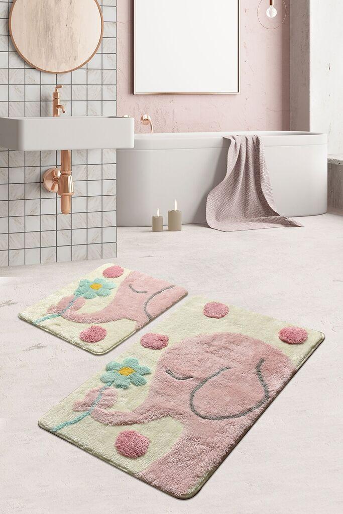 L'essentiel Maison Set od 2 kupaonska tepiha Šarene
