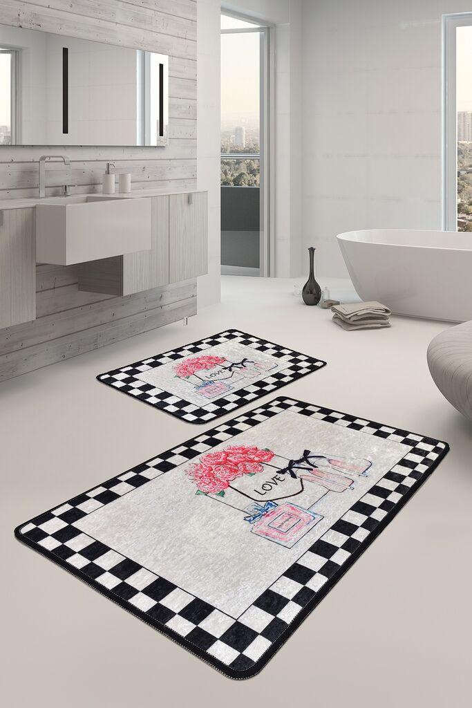 L'essentiel Maison Set od 2 kupaonska tepiha Šarene