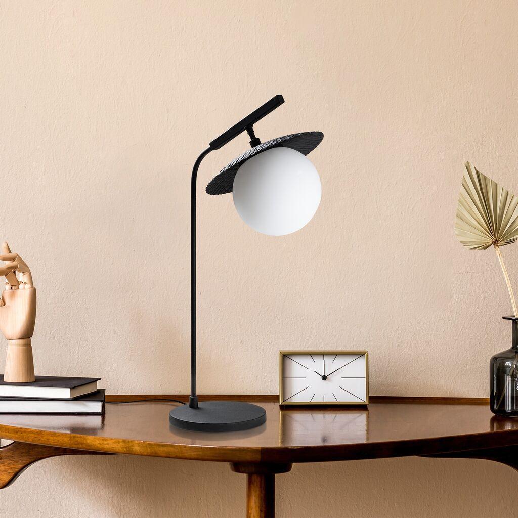 Opviq stolna lampa, crna