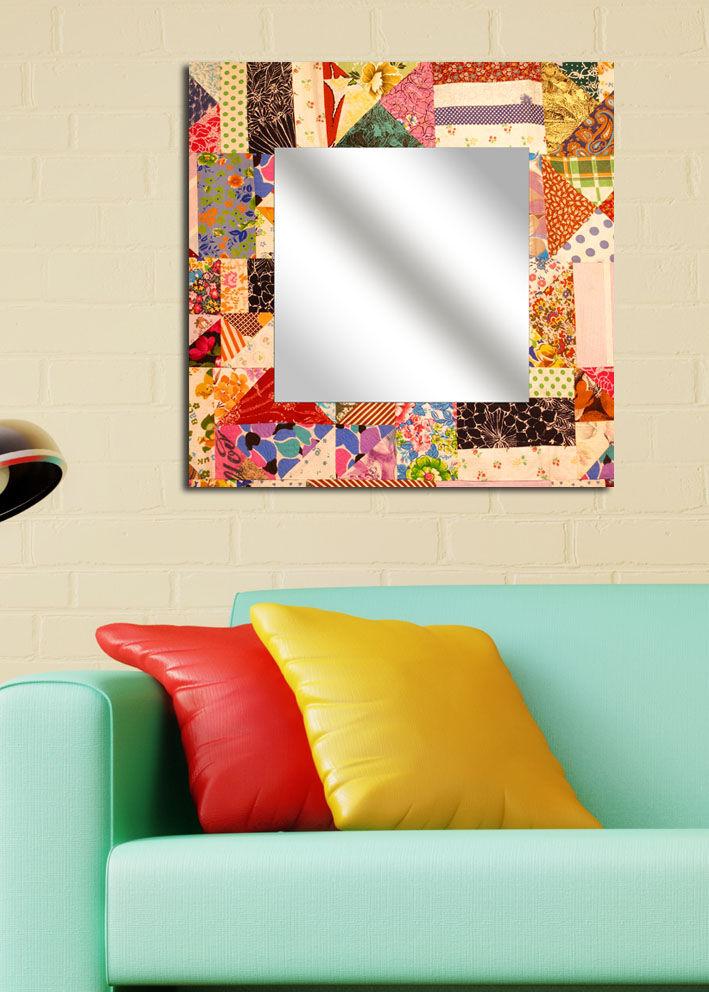 Wallity Ogledalo MA-13, 50x50cm, Šareno