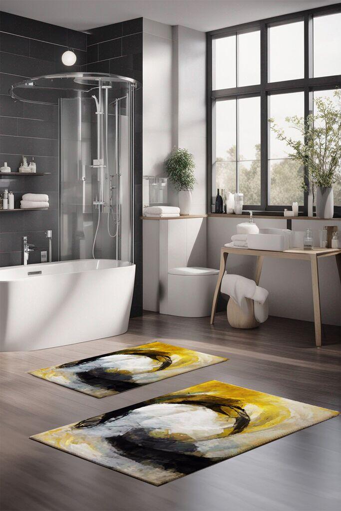 L'essentiel Maison Set prostirki za kupatilo CT-5045, 2 komada, šarene boje