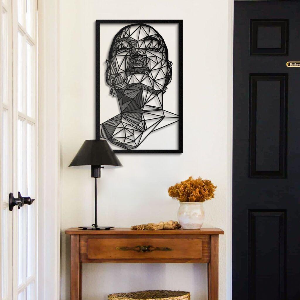 Wallity APT091MS Zidna dekoracija Antonietta, 45x70cm, Crna