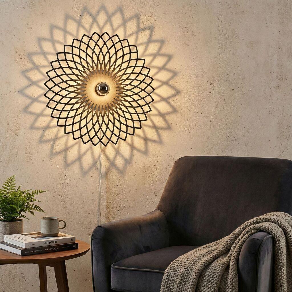 Opviq Fellini MR 987 Zidna lampa. Crna.