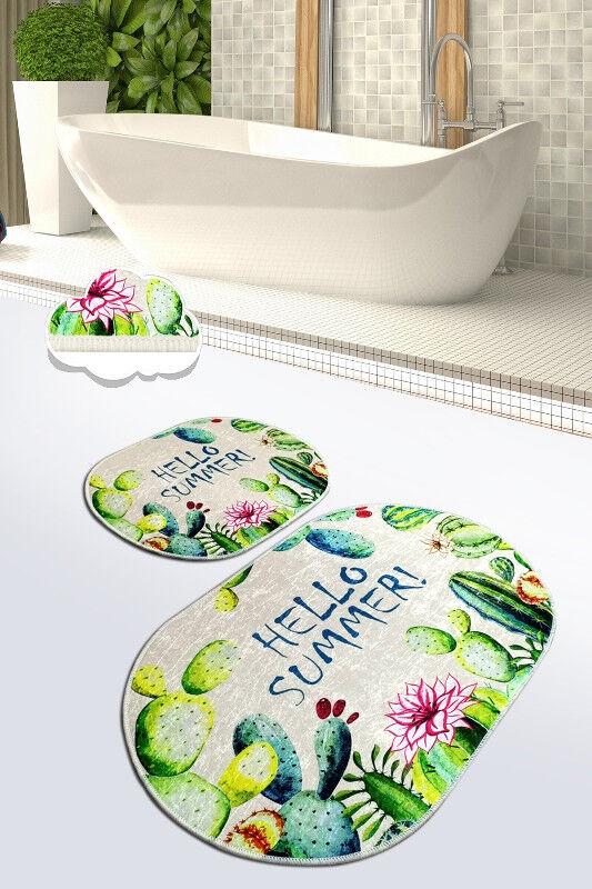 L'essentiel Maison Set od 2 kupaonska tepiha Šarene