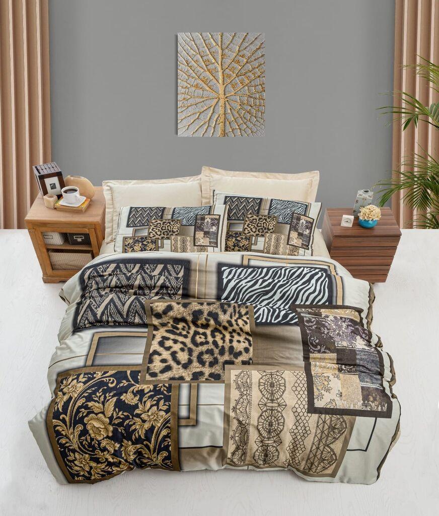 L'essentiel Maison Set bračna posteljina 474, 200x220cm, smeđa