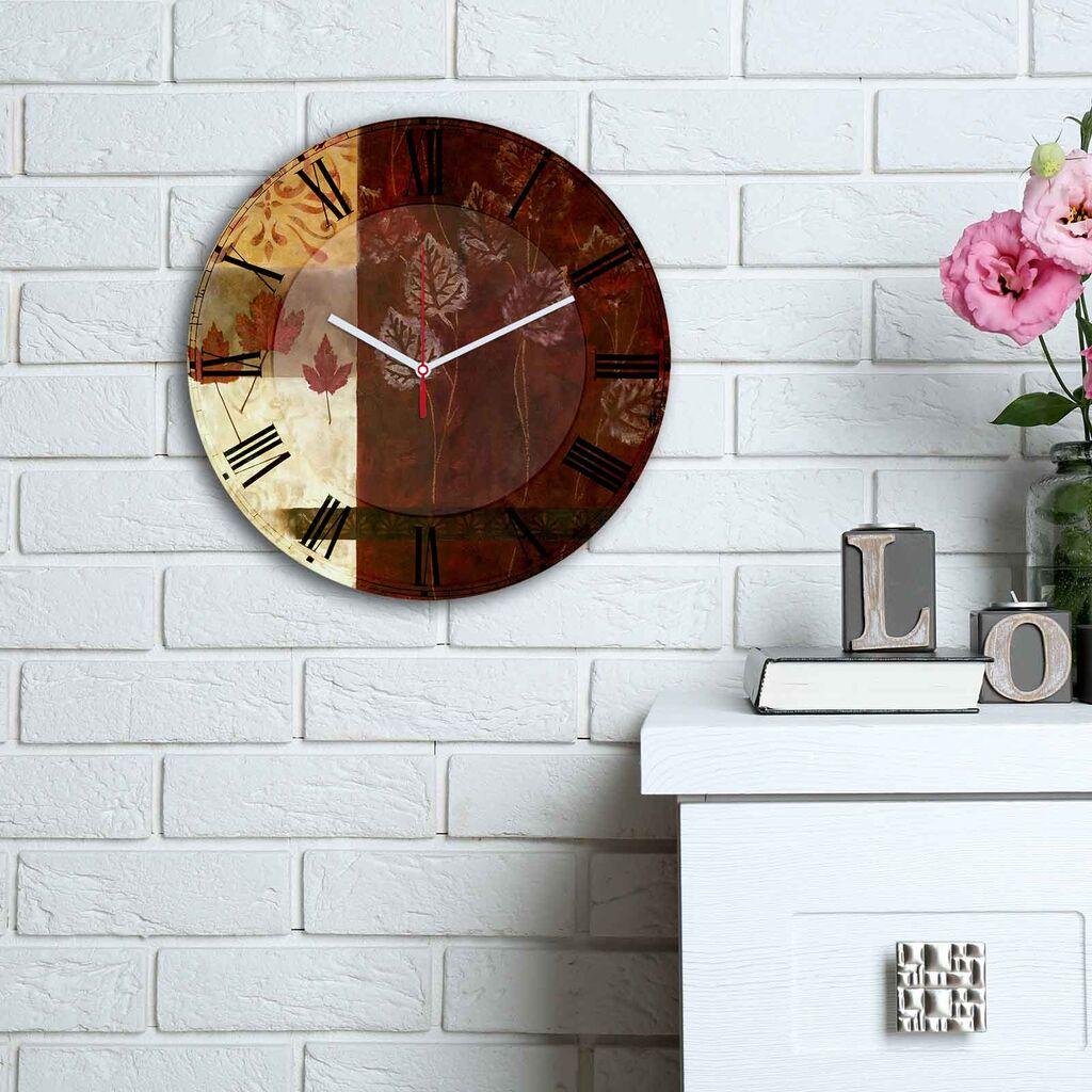 Wallity MDF Zidni sat 30cm Šareni