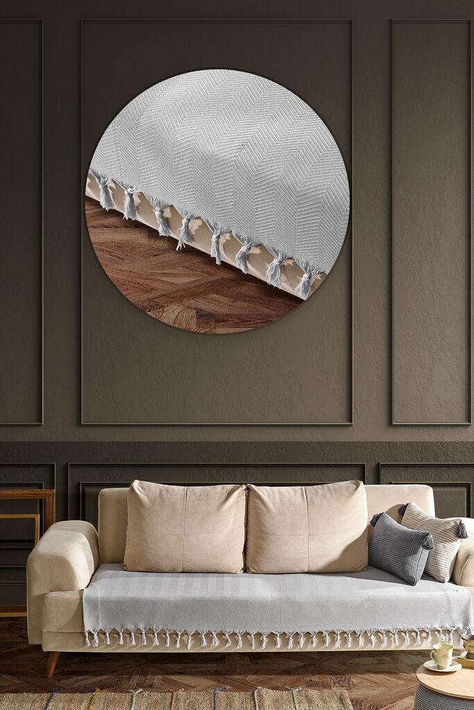 L'essentiel Maison Prekrivač za krevet Asya, 115x200cm, 260 gr/m², Svijetlosiva