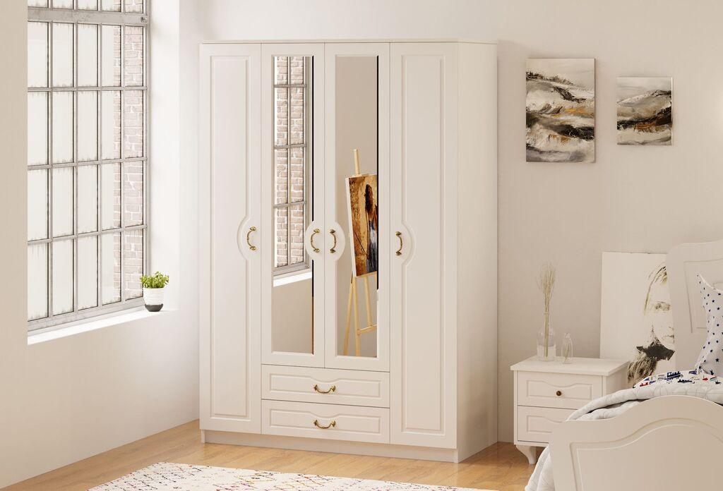 Hanah Home Ormar Rb-177, 140x210x52 cm, Bijeli