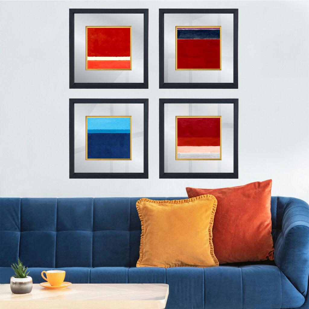 Wallity Uramljena slika CAM1857244468, 32x32 cm, 4 dela