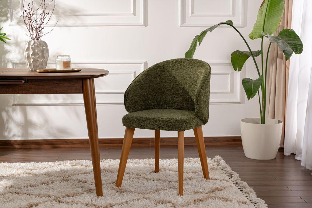 Hanah Home Set trpezarijskih stolica Bentley, 2 komada, zelena