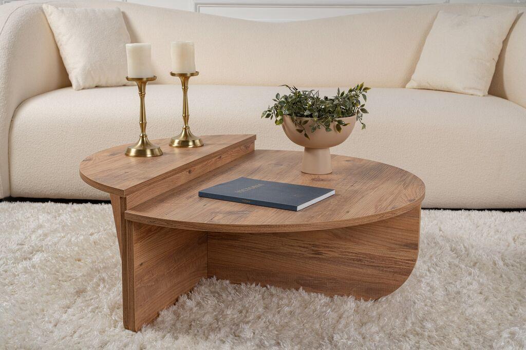 Nordure Club set stolova Orion, 90x60x30, 85x30x35cm, 2 dijela, Smeđa