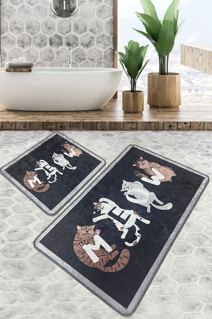L'essentiel Maison Set od 2 kupaonska tepiha Šarene