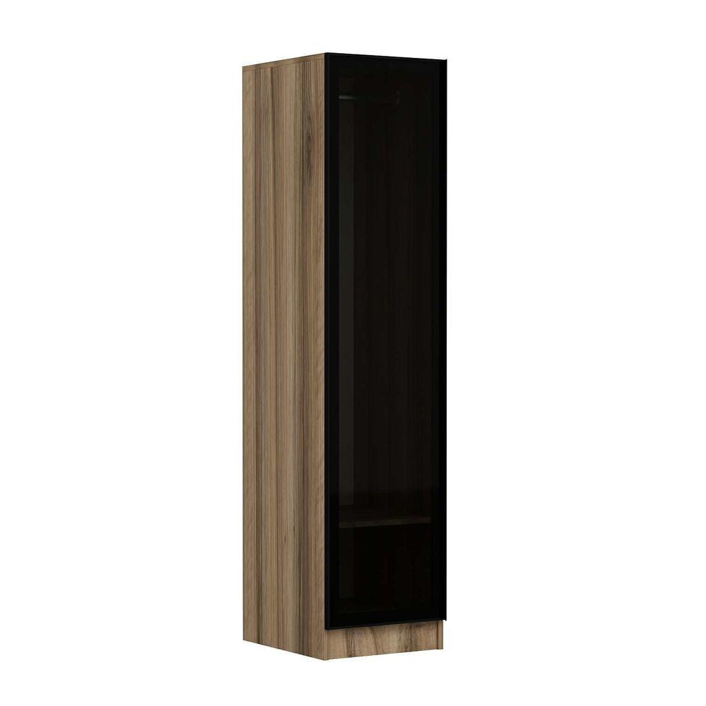 Hanah Home Ormar Minar Kale-8667, 45x190x52 cm, Orah-crna