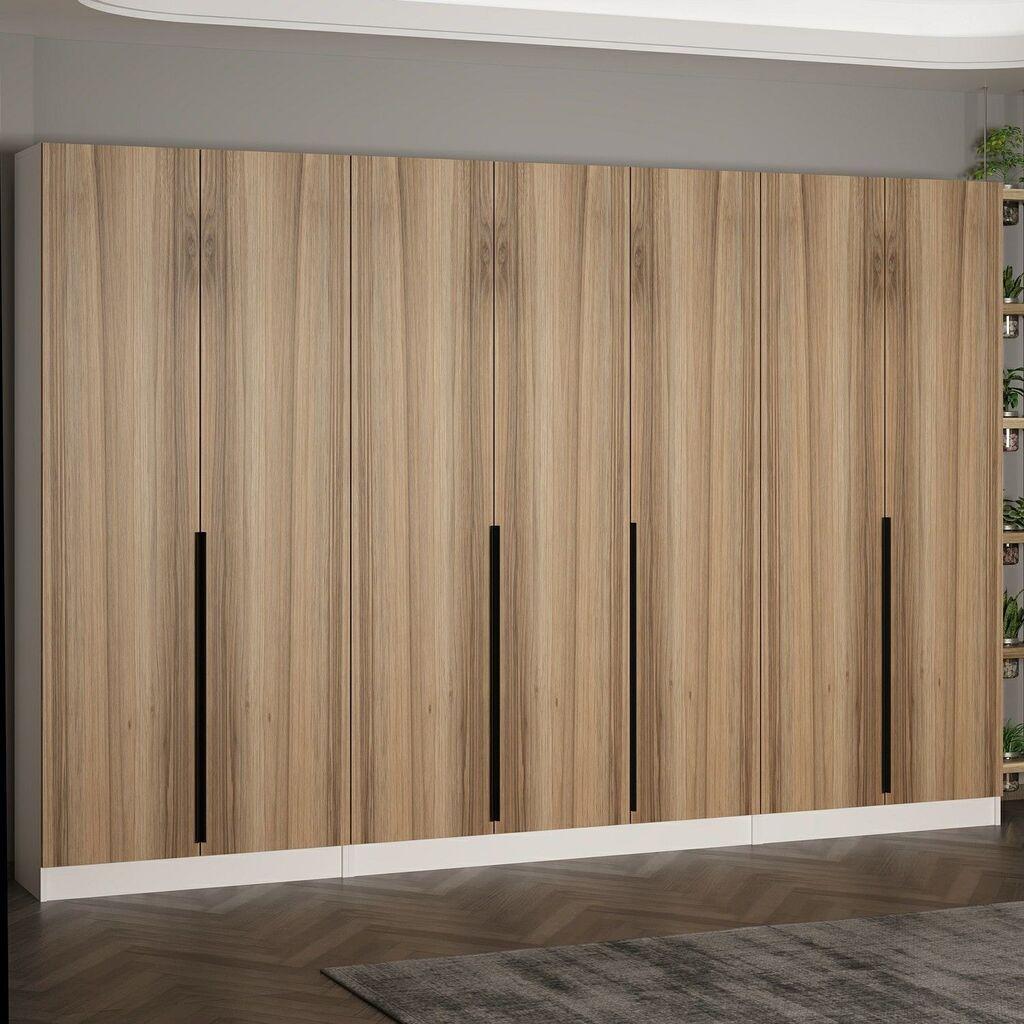 Hanah Home Ormar Noah-8281, 315x210x35 cm, Boje hrasta