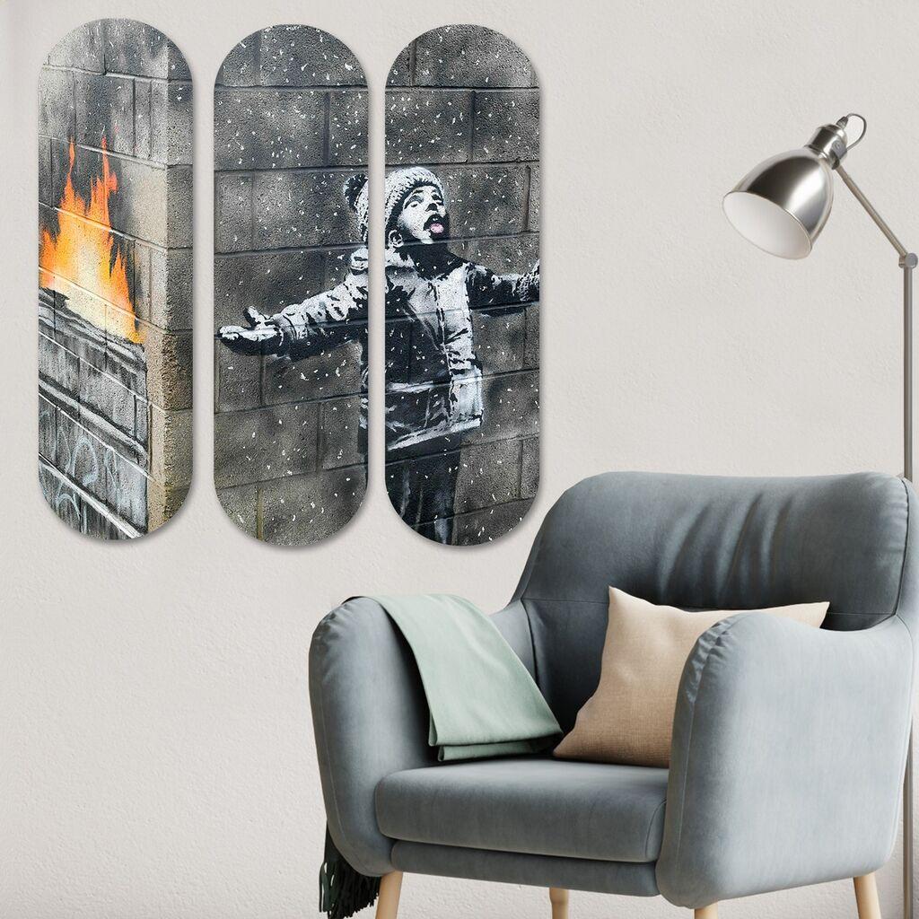 Wallity Slika 3KY3772, 70x70 cm, 3 dela