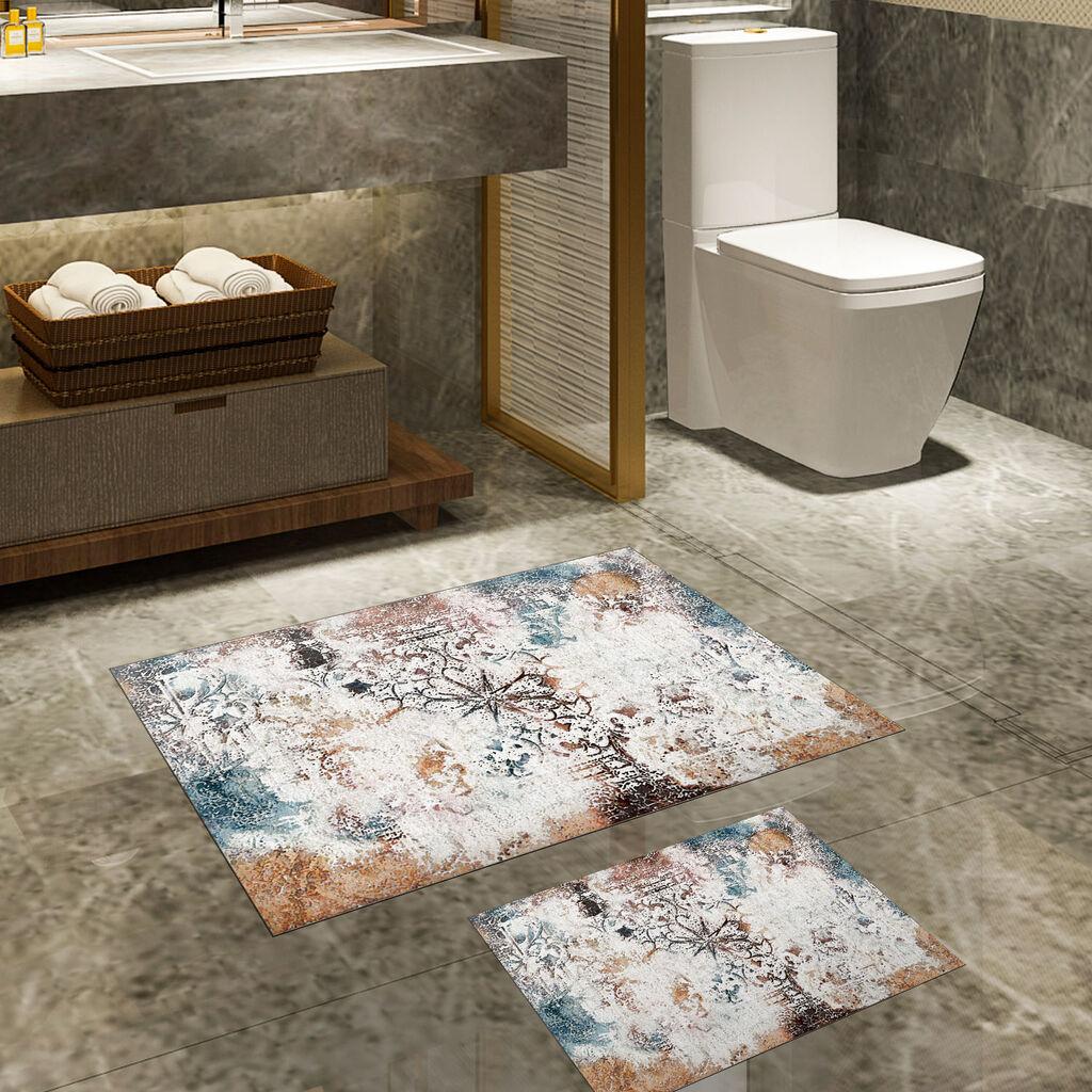 L'essentiel Maison Set od 2 kupaonska tepiha Šarene