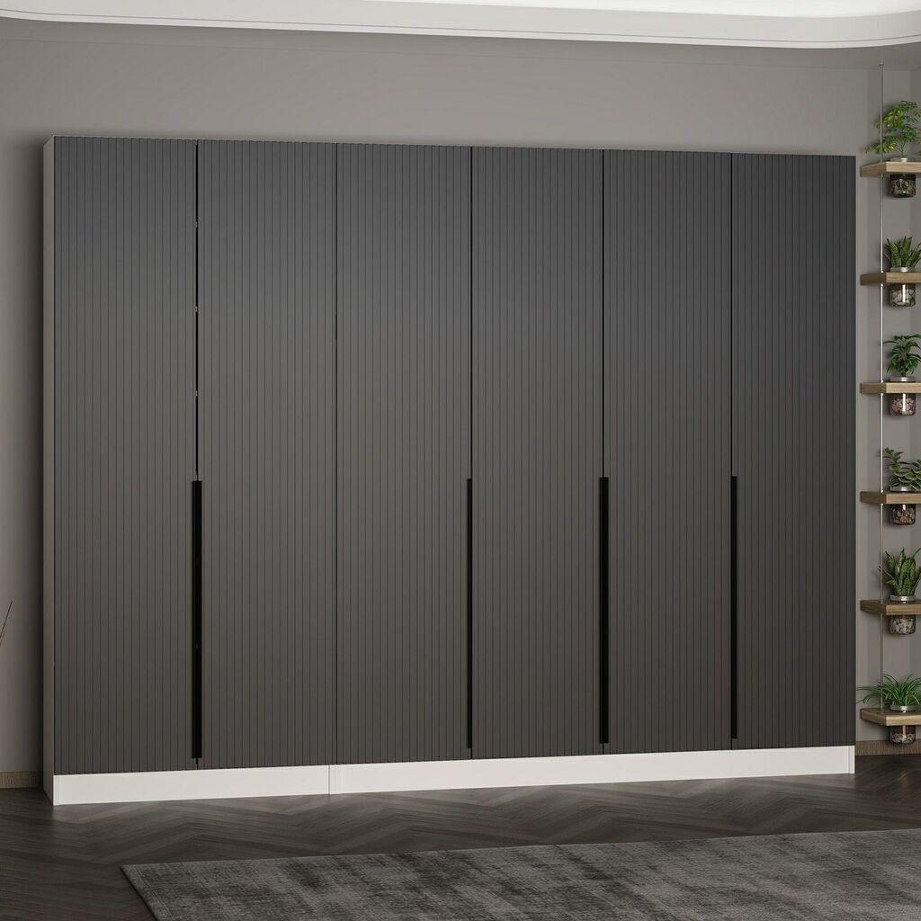 Hanah Home Ormar za hodnik Noah 8268, 270x210x35 cm, Antracit