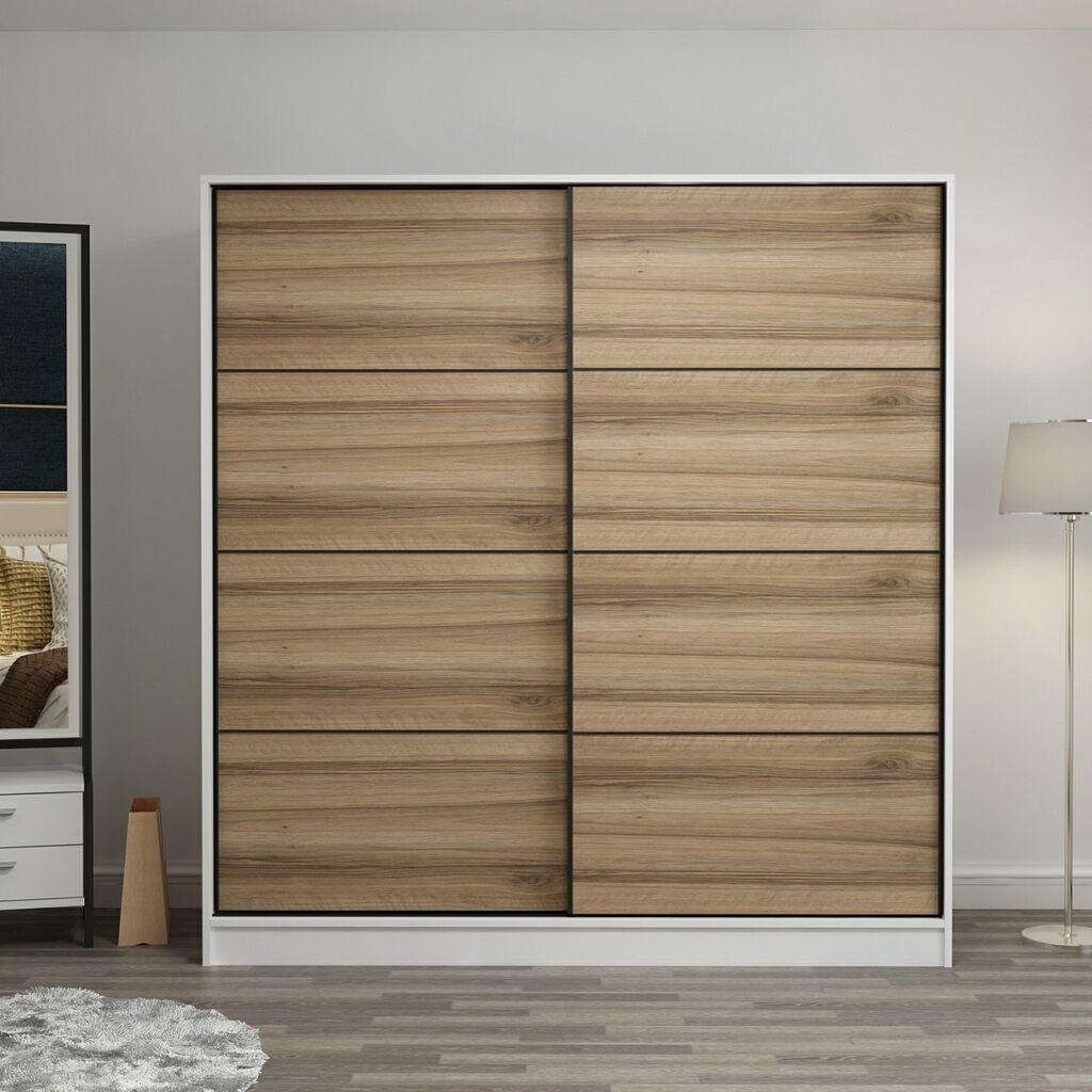 Hanah Home Ormar Kale-3158, 180x190x52 cm, Smeđa