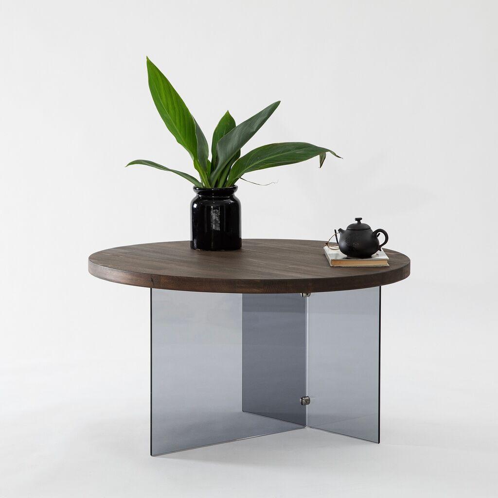 Hanah Home Club sto Serenity, 70x40x cm, Smeđa