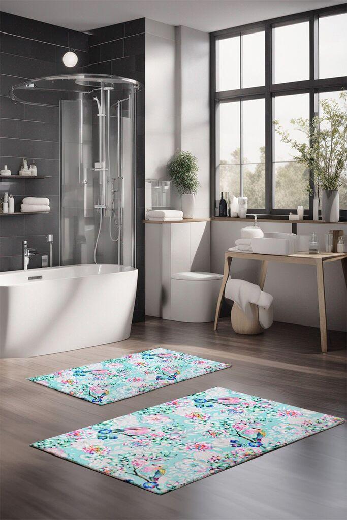 L'essentiel Maison Set prostirki za kupatilo CT-5255, 2 komada, šarene