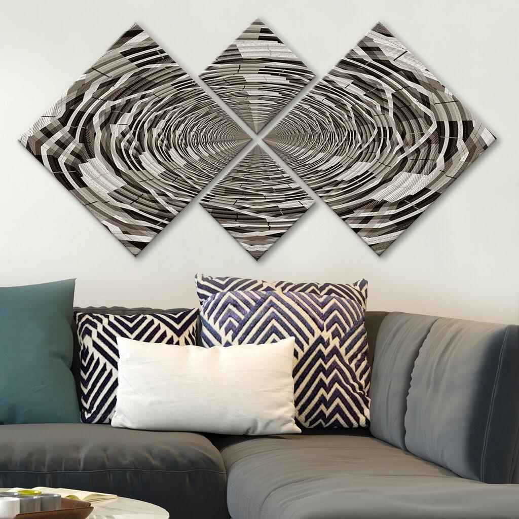 Wallity Slika 4MDF116480806, 60x115 cm, 4 dela