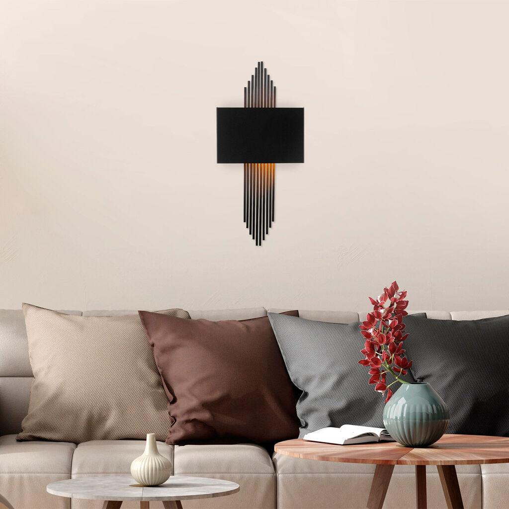 Opviq 621 A zidna lampa, crna