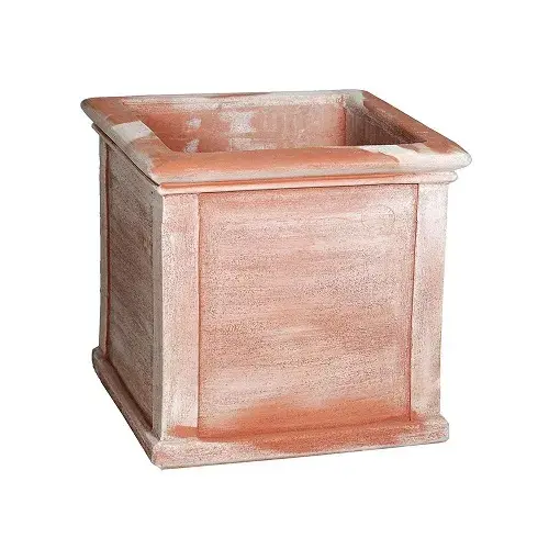 Labaratorio San Ricco Saksija Cubo Liscio 70,  L70xW70xH62cm, Terakota