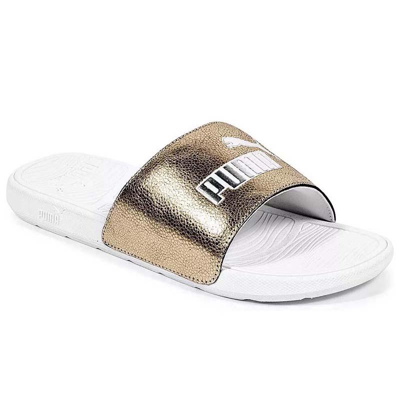 PUMA papuče Cool Cat 2.0 metalik sjaj ženske