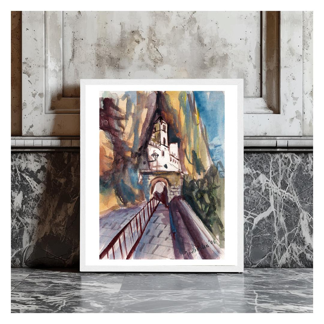 Canvas "Akvareli" Ostrog