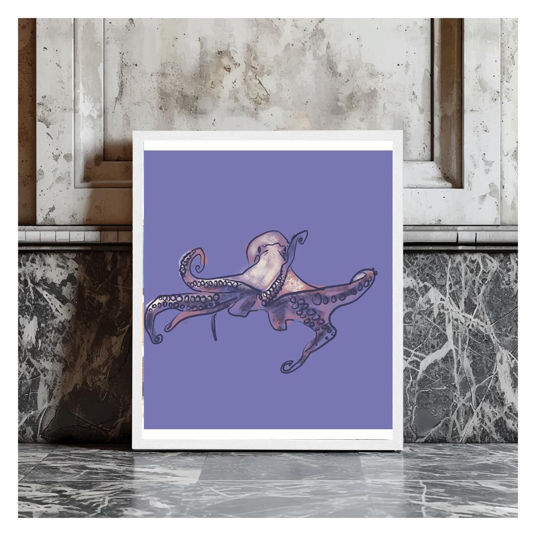 Canvas "Galioti" Hobotnica